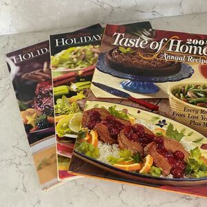 Taste of Home Holiday & Celebrations 2007-08 & Taste of Home Annual‎ Recipes Lot